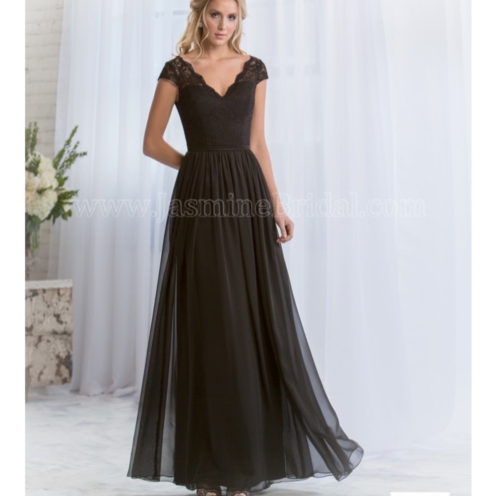 Jasmine Belsoie bridesmaid dress, L164068 - Black